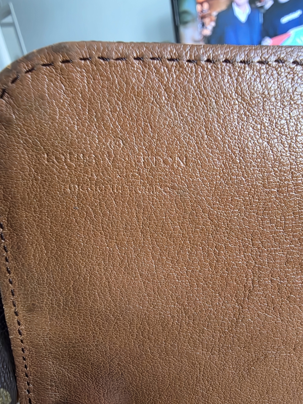 Louis Vuitton Monogram Saddle Crossbody in Brown and Tan Leather - Picture 10 of 16